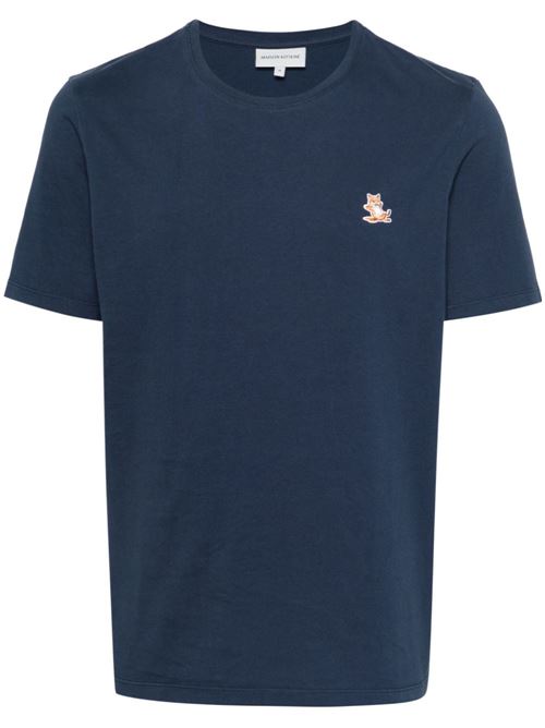 T-shirt with Chillax Fox motif MAISON KITSUNE' | LM00110KJ0008P476